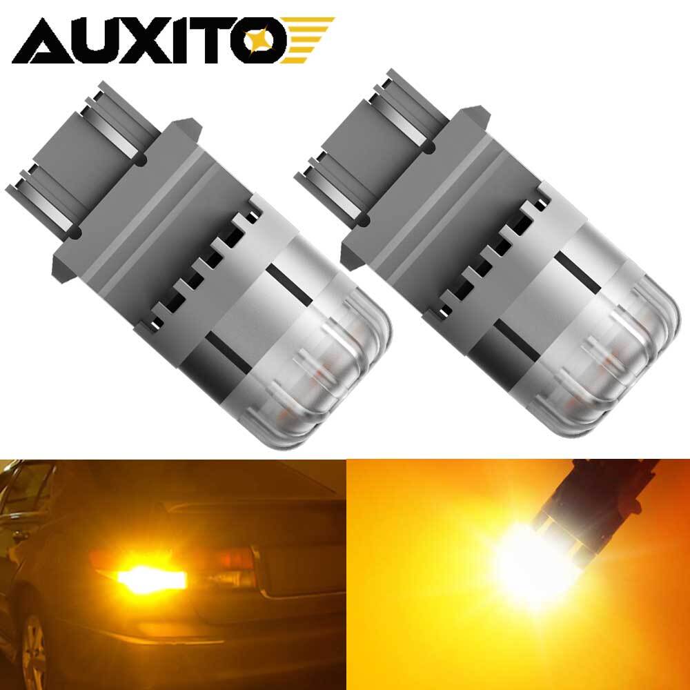 Bright 3000K LED Turn Signal Bulbs 3157 4157 for Ford F-250 F-350 Super Duty 1999-2016