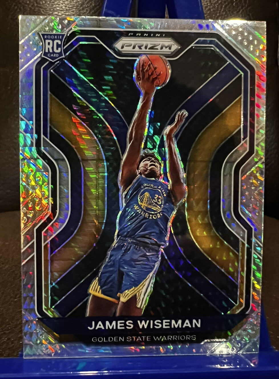 2020-21 Panini Prizm Hyper Prizm #268 James Wiseman RC