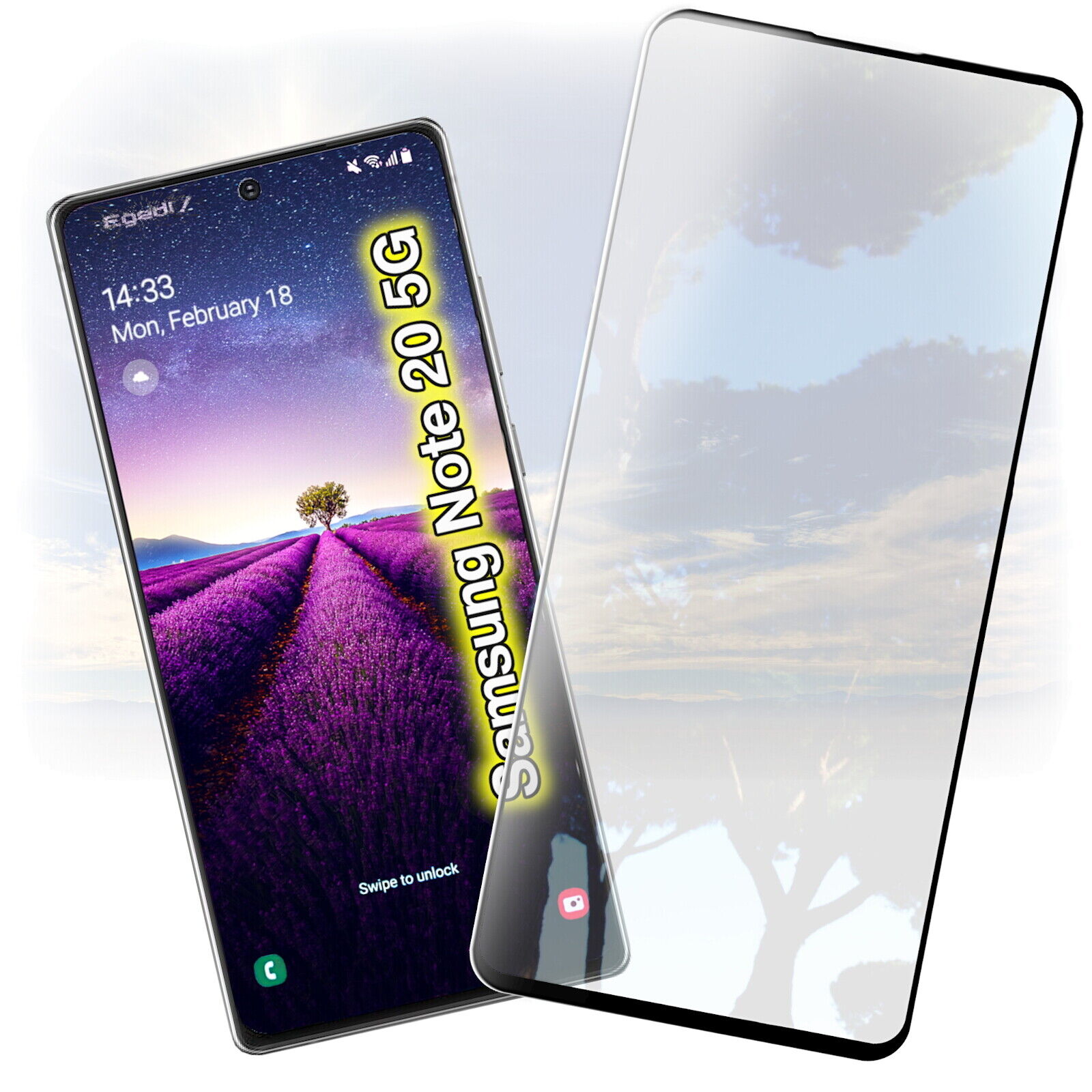 2x Für Samsung Galaxy Note 20 5G Panzerfolie Displayschutz Glas Schutzglas Folie
