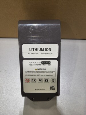 Lithium-Ionen Batterie Packung für V10 - 25.2V 6000mAh Ersatz Gebraucht
