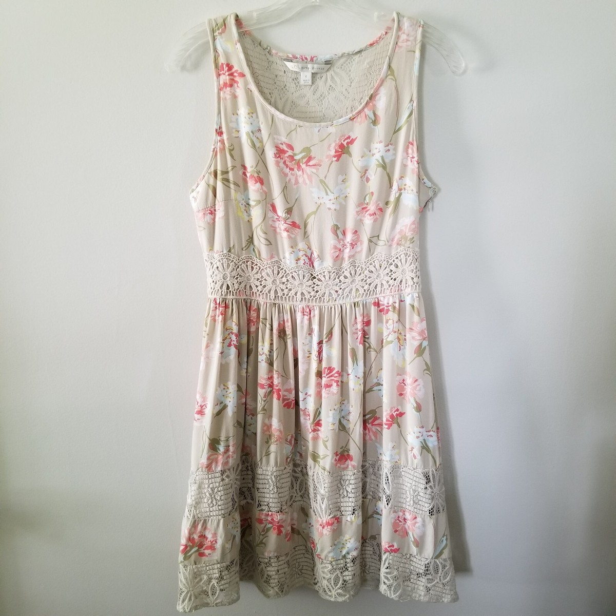 lauren conrad crochet dress LC Lauren Conrad Crochet Shift Dress