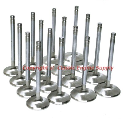New Stainless Steel Valve Set 1.72'' Exhaust & 2.065'' Intake Chevy bb 396 427 454