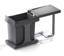 Waste Bin for Hinge Door Cabinets from 300mm Width 20 litres SOLO 502.43.300