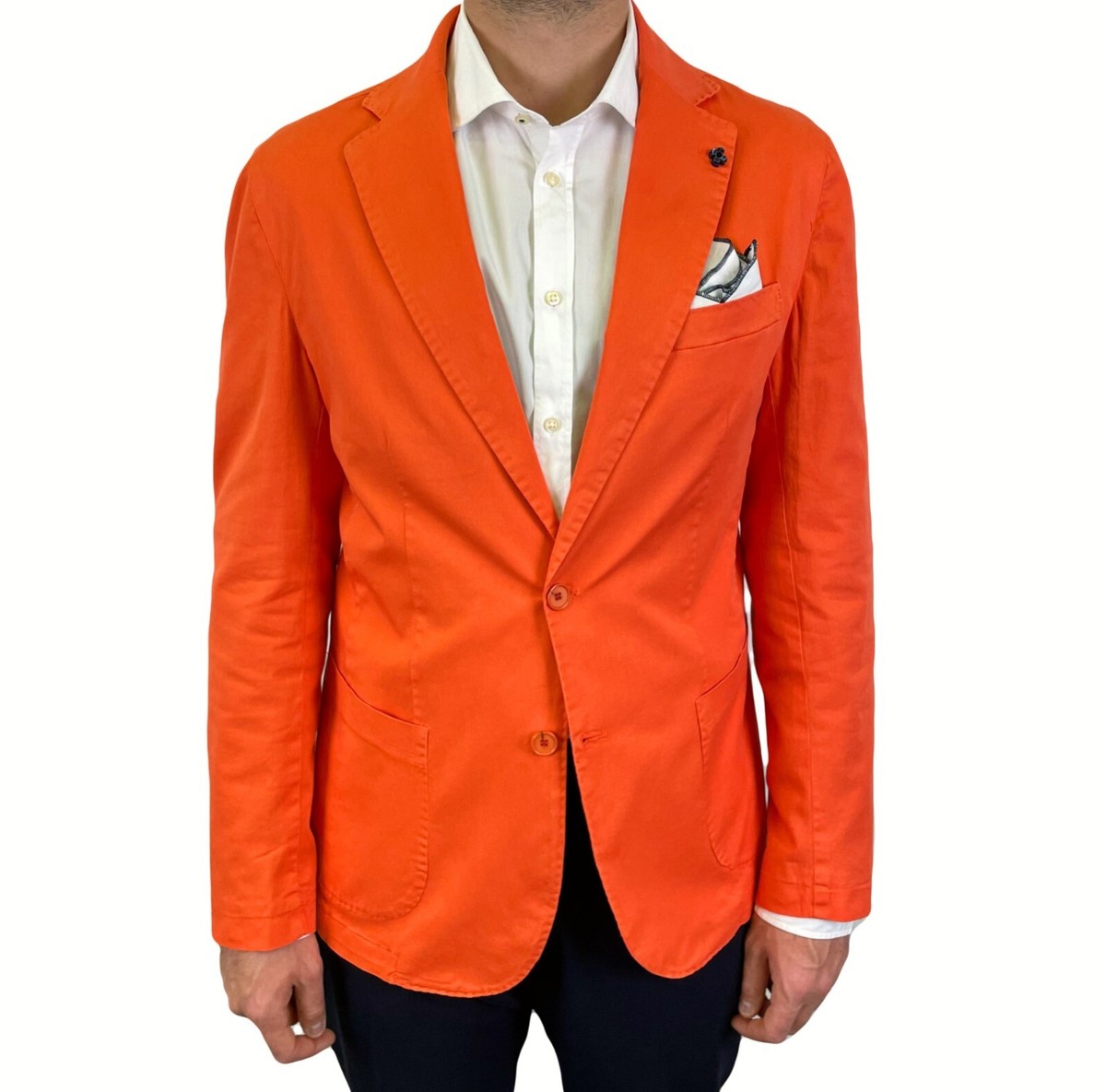 Giacca Uomo Elegante Casual Blazer Estiva Slim Fit Made in Italy Sartoriale