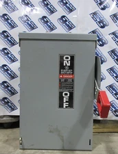 GE TH3361R Model 10 Disconnect 30 Amp 600 Volt 3PH 3W Fusible Nema 3R -NEW-S