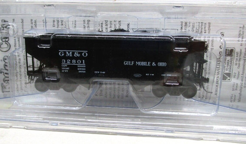 Tolva Kadee escala HO GMO Gulf Mobile Ohio 50 toneladas 2 bahías #32801 nueva sellada 7521 | Zustand: New