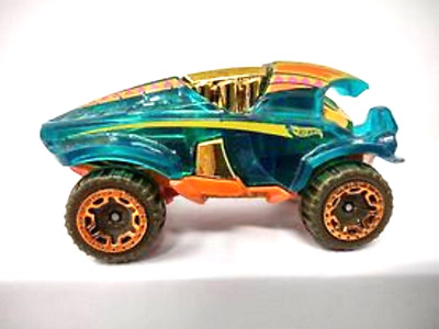 Hot Wheels 2017 Mattel Beat All Diecast Blue Orange Toy
