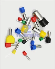 New 100x Insulated Ferrule Cord End Terminal E0506 Wire Copper Crimp Connector