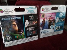 2 Sets-Disney BUZZ Lightyear, FROZEN Colorforms Sticker Story Adventure Sets New