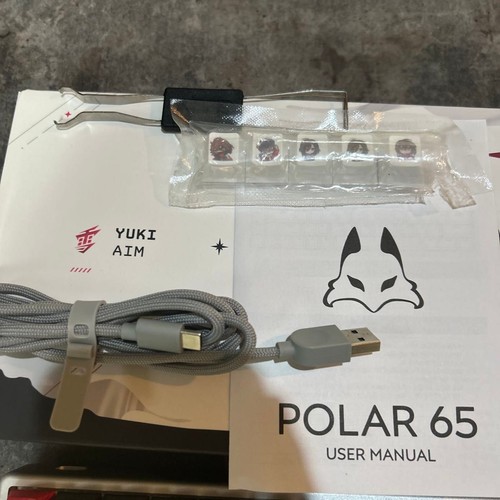 Yuki Aim Polar 65 Katana Edition Gaming Tastatur nur geöffnete Verpackung - Bild 2 von 4