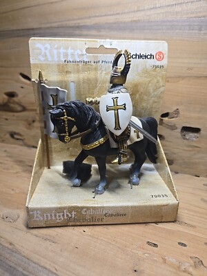 Schleich Medieval Knights Horseman/Flagman Y361