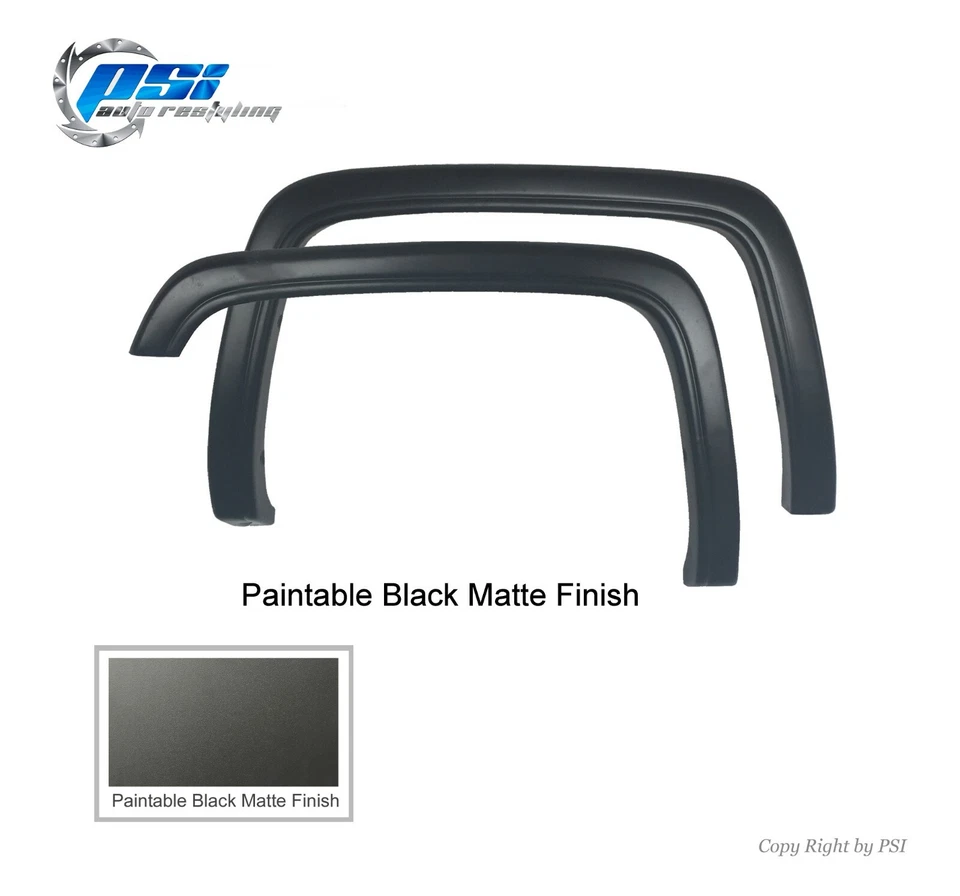 Paintable OE Style Fender Flares Fits GMC Sierra 2500HD / 3500 HD 2015-2018 Foto 3 de 3