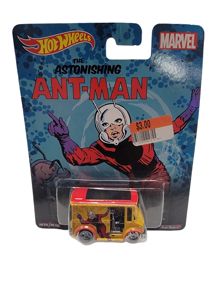 2014 Hot Wheels Real Riders человек-муравей хлеб коробка литой грузовик новый в коробке - Изображение 2 из 3