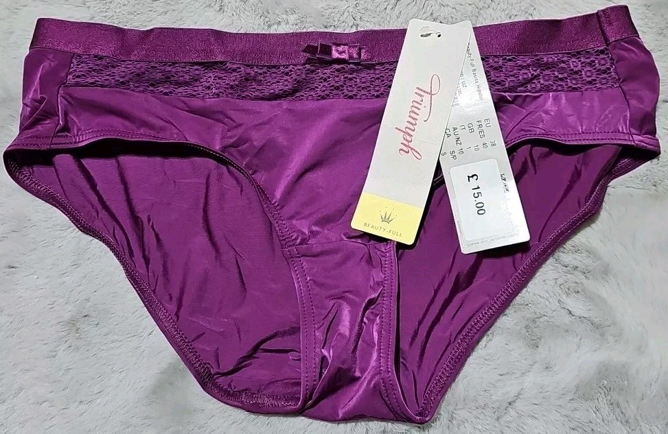 KNICKERS Bundle💋TRIUMPH Slips,3×F&F Thongs Size 10