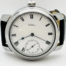 SERVICED 1907 Waltham 16S 23J MAXIMUS Riverside Wrist Pocket Watch Accurate