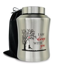 Large Cremation ForeverLove Urn for Adult Male Female Man Women Ashes with Pouch