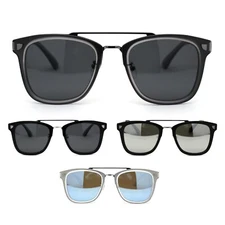 Polarized Mens Hipster Horn Rim Retro Fashion Sunglasses