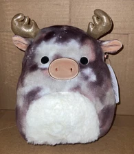 Squishmallow 8" Greggor Moose Plush NEW