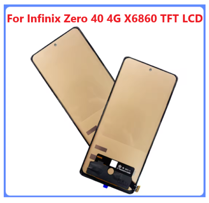 For Infinix Zero 40 4G TFT LCD X6860 Display Touch Screen