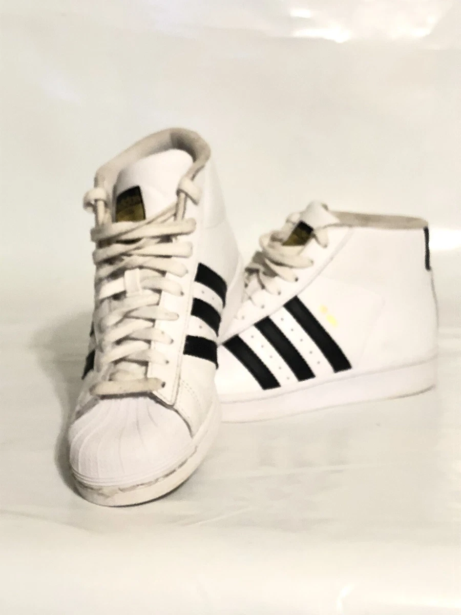 Adidas Gold Label Pro Model 789002 High Tops Kids Shoes Size US