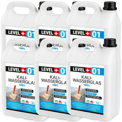 Kaliwasserglas 30L Pur Wasserglas Unter Klebstoffe Versiegelung Level+ RM01