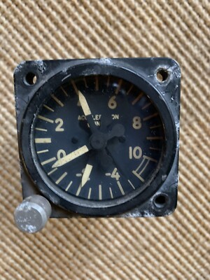 Bell Huey UH1 Beschleunigungsmesser April 1968 Vietnamkrieg Hubschrauber Instrumententafel