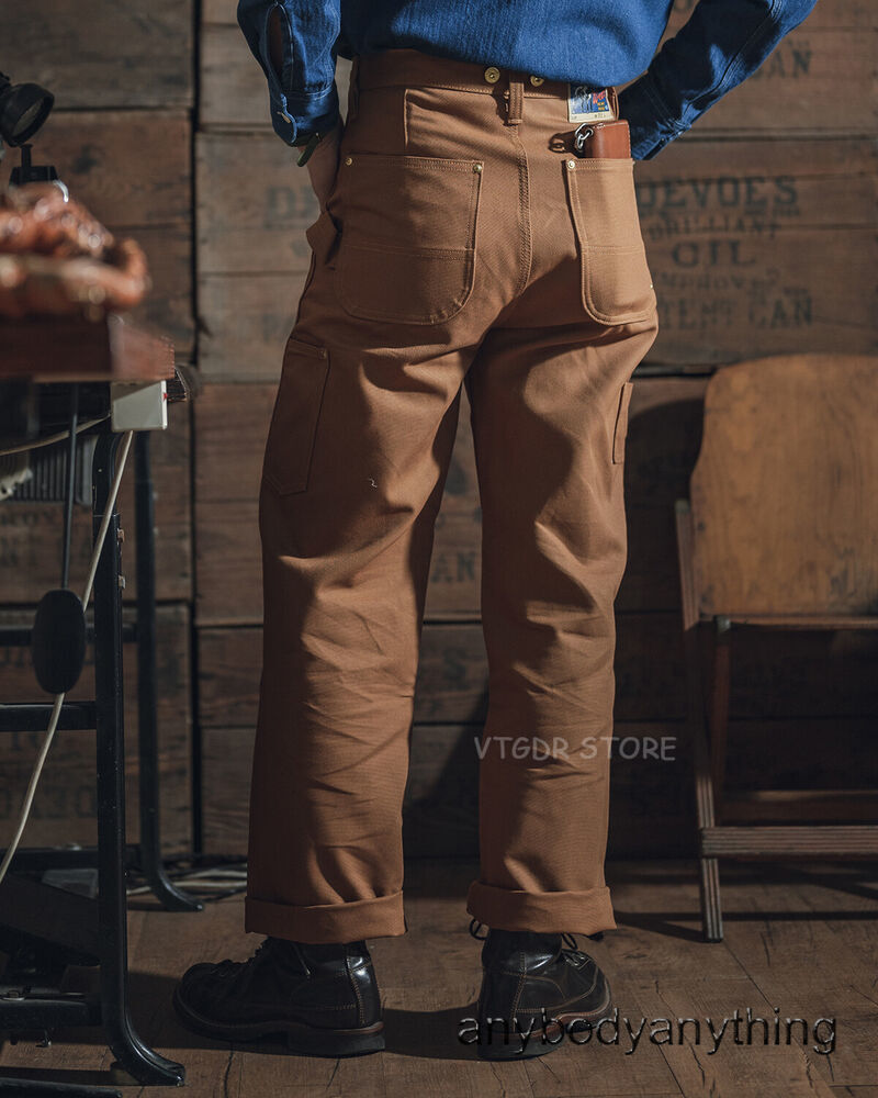 Bronson Double Knee Pants Duck Canvas Logger Carpenter Mens Work
