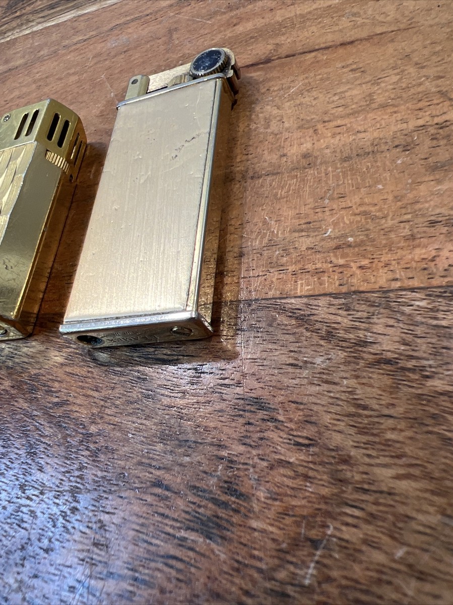 2 Flamex Lighters 6 Milimeter Gold & Fleetwood Butane 2 Flamex Lighters 6 Milimeter Gold & Fleetwood Butane