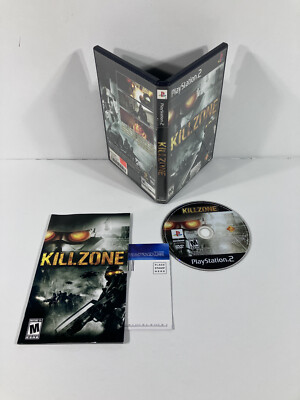 Killzone Black Label (Sony PlayStation 2, 2004) CIB Tested