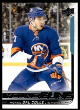 2018-19 Upper Deck Young Guns Michael Dal Colle Rookie #208 R108