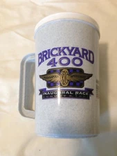 Brickyard 400 August 6, 1994 Inaugural Race Insulated Vintage Gray mug 22 oz