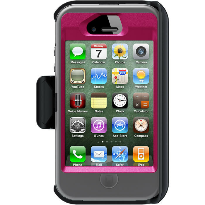 OtterBox DEFENDER Series Case w/ Holster for Apple iPhone 4