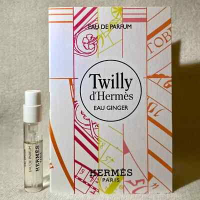 Hermes Twilly d'Hermes Eau Ginger Eau de Parfum EDP Sample Spray .06oz, 2ml NIB
