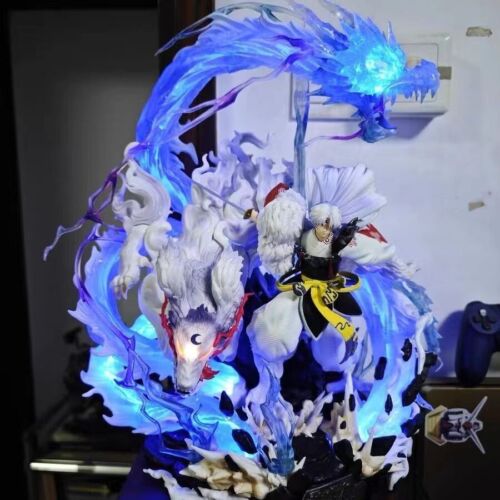 NEW Anime Inuyasha Sesshomaru Figure Collectible models toy gift with light - Picture 1 of 8