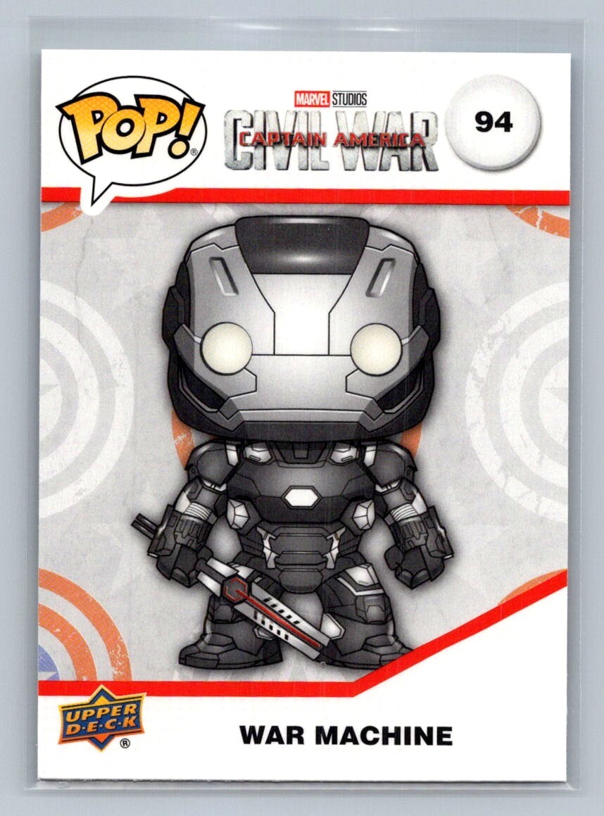 WAR MACHINE 2023 Upper Deck Funko Marvel Infinity Saga #94
