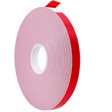 Schaumklebeband Acrylat doppelseitig, Spiegelklebeband Montageklebeband wei&szlig; 50m