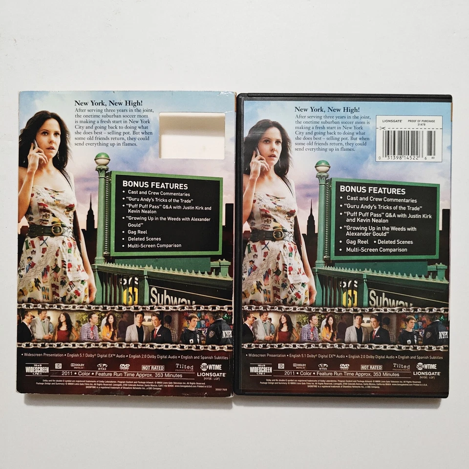 Weeds: Complete Seventh Season 7 [2011] (DVD, Widescreen) w/Slipcover EXCELLENT - Image 4 of 4