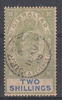Gibraltar 1904 1908 2/ Mult Crown CA fine used. SG62 Cat £140