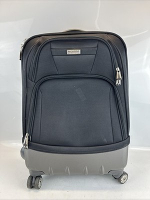 Ricardo Beverly Hills Elite Carry-On 360 Spinner Wheels Lightweight Luggage  SEE