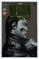 Walking Dead Negan Lives One-Shot 1C Gold Foil Variant VF+ 8.5 2020