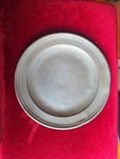 18th century Townsend & Compton London export pewter plate 8" colonial READ