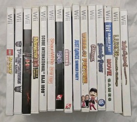 114 Video Game Lot Wii Xbox 360 One PS3 PS2 GTA Skyrim Spyro LEGO Bulk Wholesale