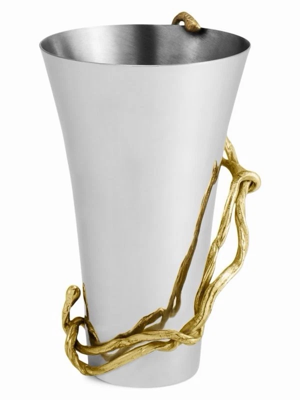 Michael Aram глициния золото средний ваза - новый в оригинальной коробке - Изображение 2 из 4