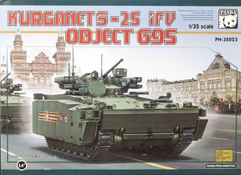 Panda Hobby PH35023 - 1:35 BMP Object695 Kurganet-25 - New
