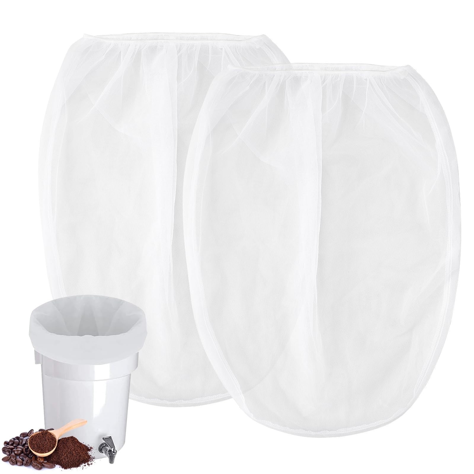 Cold Brew Coffee Filter Bags for Toddy System - 5 Gallon, Wa