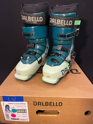 Dalbelo Cabrio LV 95W 3dWrap Size 22.5 Womens Ski Boots GripWalk 25/26