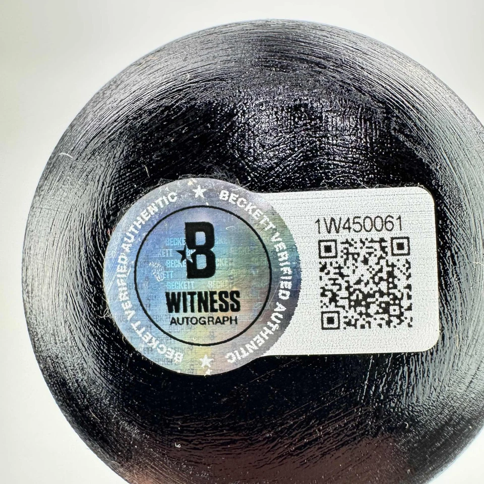 Autographed/Signed Kyle Tucker Black Louisville Slugger Baseball Bat BAS COA - Image 3 of 3