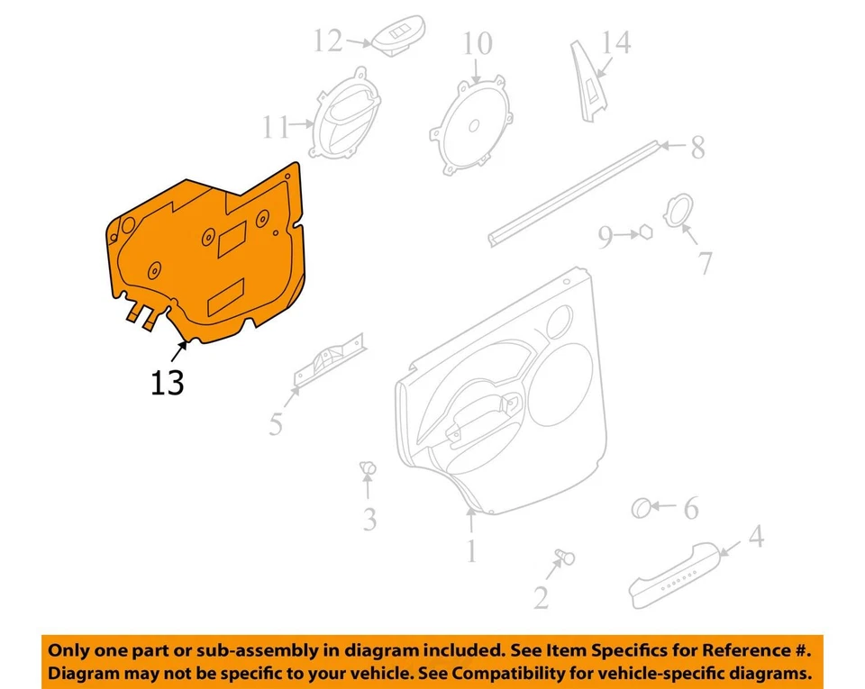 SE ADAPTA A CHEVROLET AVEO AVEO5 2004-2008 PANEL RR S/D TR 96537549 - NUEVO FABRICANTE DE EQUIPOS ORIGINALES 96537549 Foto 2 de 3