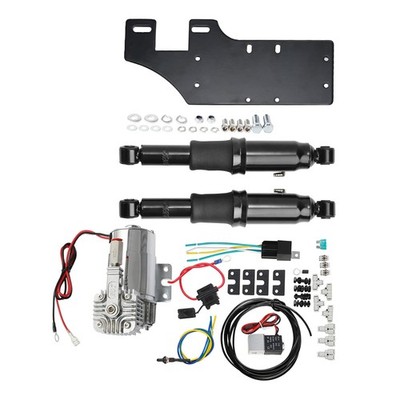 Adjustable Rear Air Ride Suspension Kit Fits for Street Glide Road King Harley