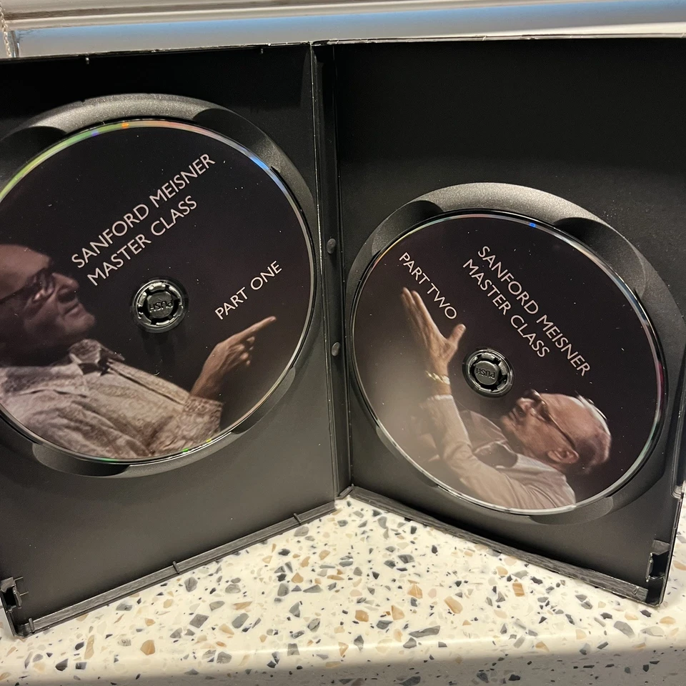 Sanford Meisner Master Class (DVD, 2-Disc Set) 8 Hours Acting Instruction D13 - Image 3 of 3